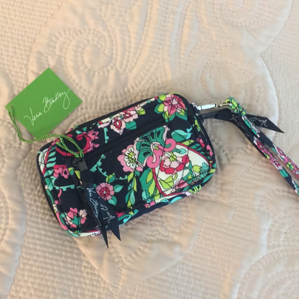 VERA BRADLEY PETAL PAISLEY WRISTLET NWT